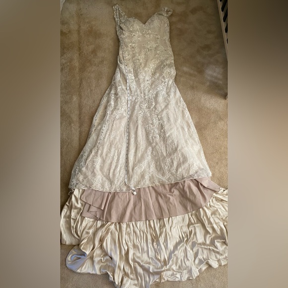 Floravere D. Prince Wedding Dress size 12 - Picture 7 of 10